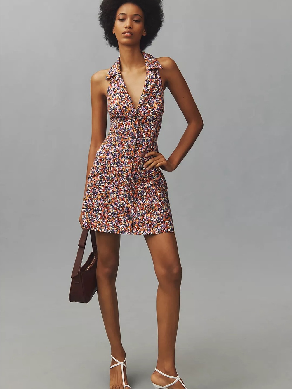 NWT Maeve The Amelia Collared Mini Dress